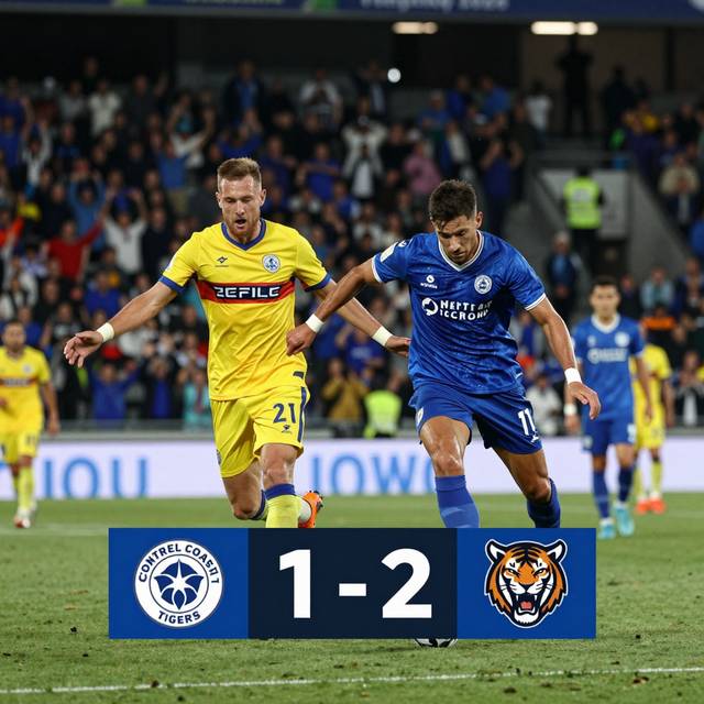 Central Coast II 1-2 Northern Tigers: Khách Lội Ngược Dòng Tại Vòng 24 New South Wales NPL 2